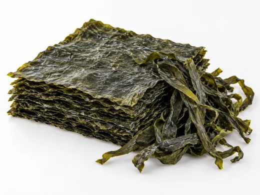 Seaweed export product sample